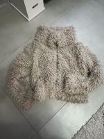 Teddyfell Jacke Zara beige Gr. S Hessen - Dieburg Vorschau