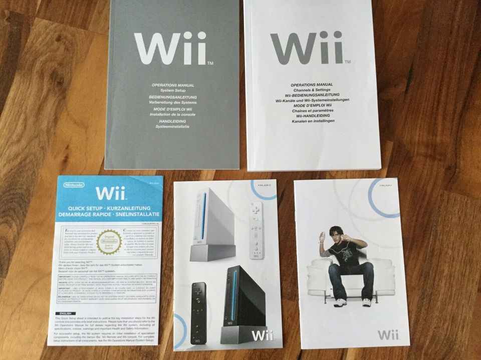 Nintendo Wii Spielanleitungen/Bedienungsanleitung in Hennef (Sieg)