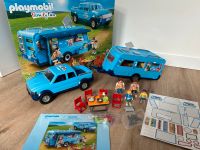 Playmobil 9502 - Pickup-Truck mit Wohnwagen VOLLSTÄNDIG Hessen - Taunusstein Vorschau