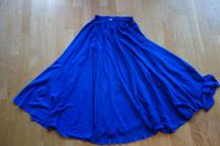 Orientalischer Tanz Bauchtanz Rock Chiffon blau Hessen - Geisenheim Vorschau