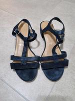 Tamaris Sandalen blau glänzend 40 Rheinland-Pfalz - Fußgönheim Vorschau