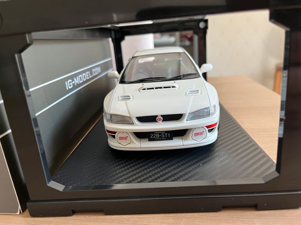 IG Ignition Model Subaru 22b STI 1:18 Ovp kein Autoart in Zwinge