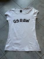 G Star Raw + Shirt + Weiß + Gr. S + Sommer + Print + Hessen - Kassel Vorschau