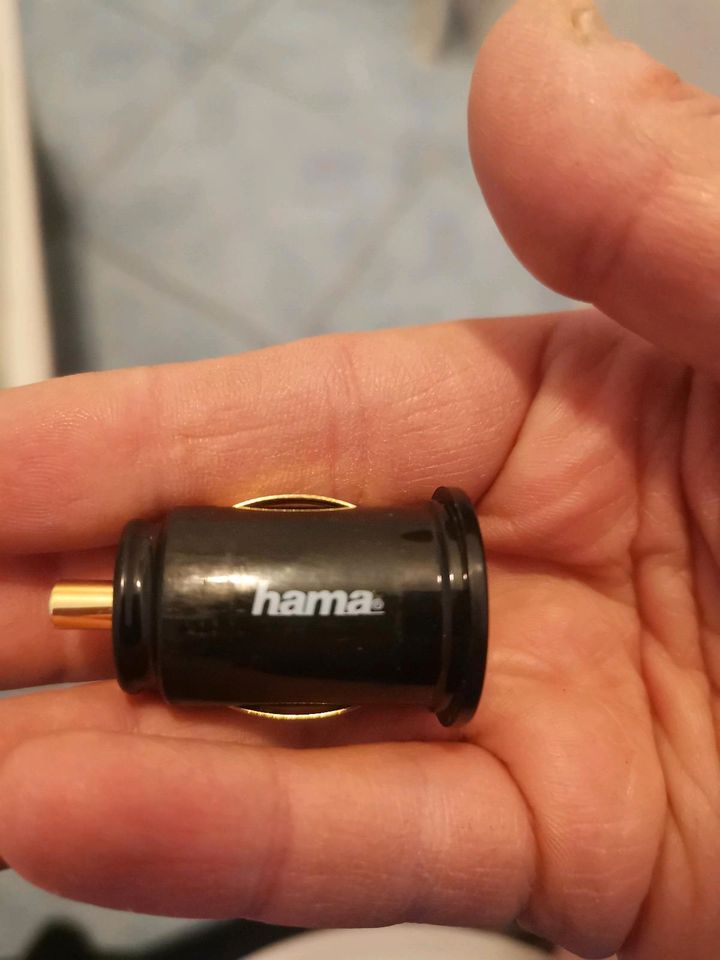 kfz usb Stecker zigarettenanzünder hama in Hockenheim