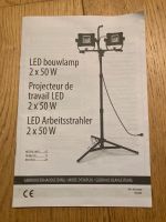 LED Arbeitsstrahler 2x 50 Watt *neu* und original verpackt Münster (Westfalen) - Gremmendorf Vorschau
