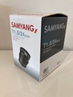 Samyang T1.5/24mm Wide Angle Lens Weitwinkelobjektiv Niedersachsen - Lindwedel Vorschau