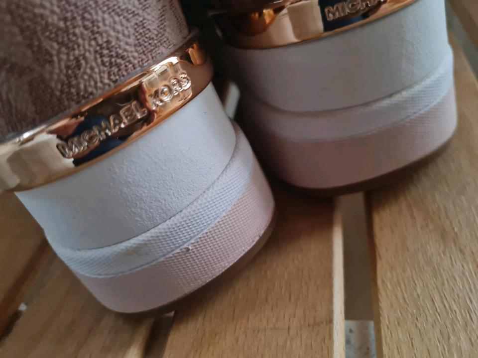 MK Michael Kors  Sneaker Schuhe Halbschuhe rosa rosé Gold 40 in Abtsgmünd