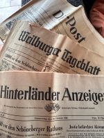 Zeitung 22.2.1968 Hessen - Hüttenberg Vorschau