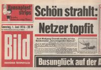 50. Geburtstag - Bild-Zeitung 1. Juni 1974 - UNGELESEN Nordrhein-Westfalen - Hürth Vorschau