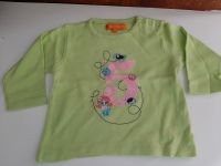 Langarmshirt Baby grün mit Stickerei - Gr. 68 Hessen - Marburg Vorschau