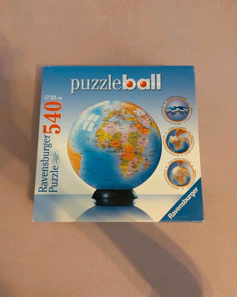 Puzzel Globus in Würzburg