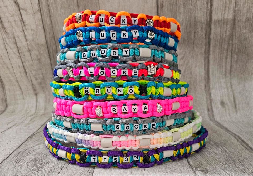 ♥️ EM Keramik Halsband individuell gestaltbar Paracord ♥️ in Kümmersbruck