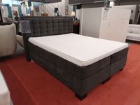 Boxspringbett 160x200cm, Dunkelgrau, Webstoff, statt 2913€ Sachsen - Meißen Vorschau