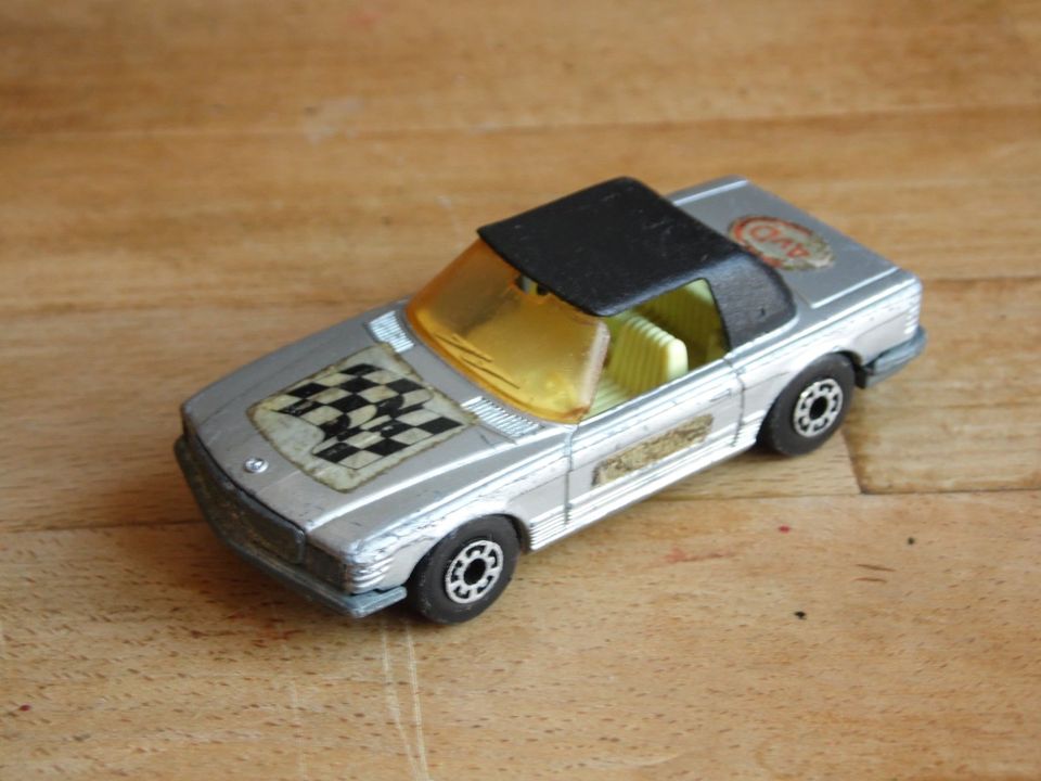 Matchbox Lesney Mercedes 350SL Rennservice von 1973 in Leipzig