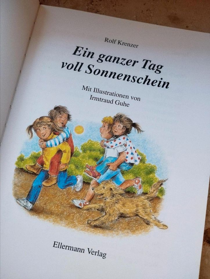 Ein ganzer Tag voller Sonnenschein 1995, Rolf Krenzer, Kinderbuch in Weißenburg in Bayern