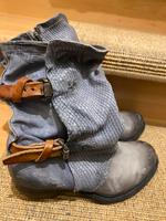 Stiefeletten A.S.98 grau 37 Wandsbek - Hamburg Hummelsbüttel  Vorschau
