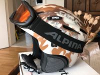 ⛷️Kinderskihelm Uvex Gr. 53 OVP + passende Skibrille Alpina Bayern - Olching Vorschau