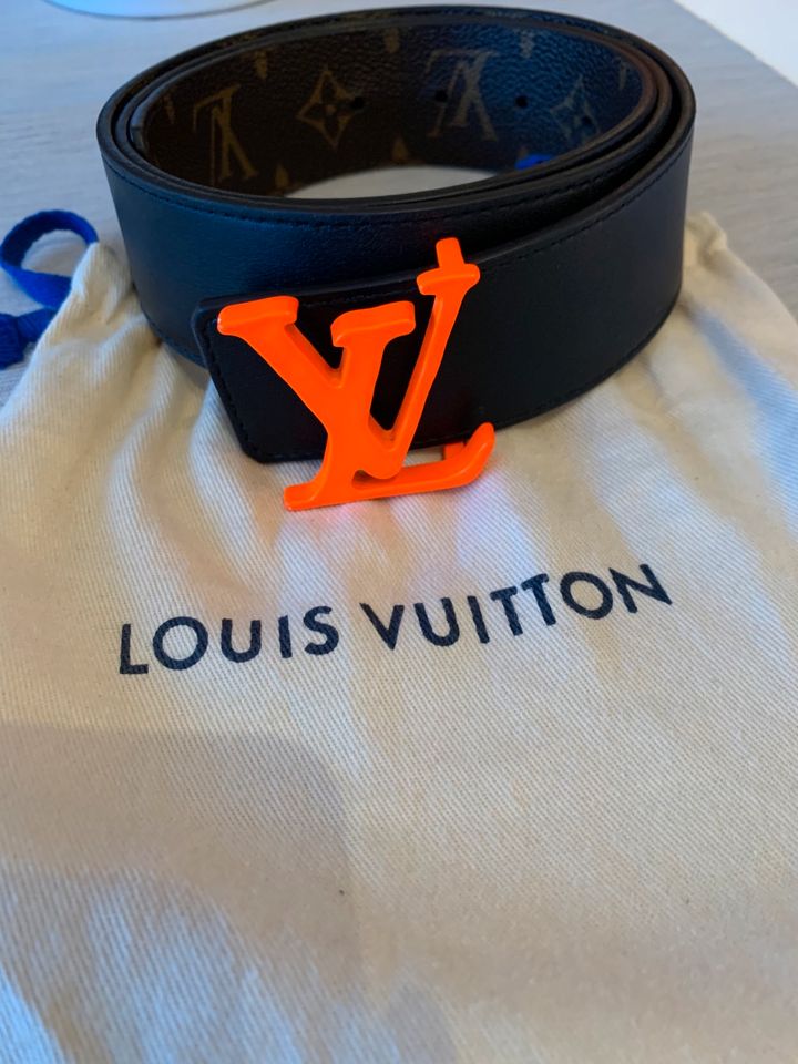 Louis Vuitton Gürtel/ Virgil Abloh/ Länge 95/ selten/ Full-Set in