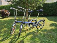 2x Dahon Speed Klapprad Faltrad Fahrrad Alu 3 Gang Blau Mecklenburg-Vorpommern - Anklam Vorschau