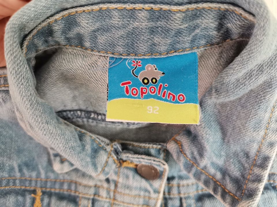 Mädchen Jeansjacke Gr 92 in Metelen