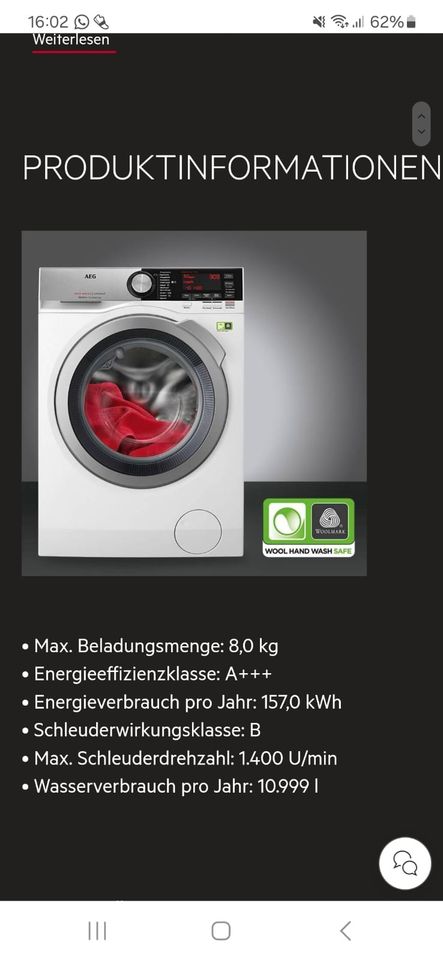 Waschmaschine in Hürth