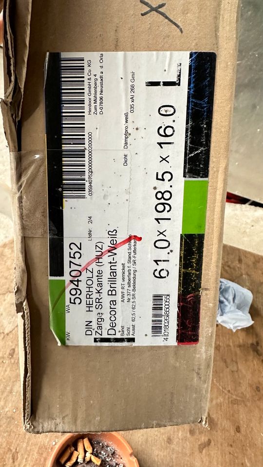 Zimmer Tür Zarge neu original verpackt 3 Stück in Weinstadt