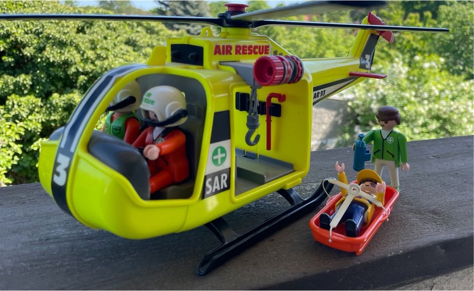 Playmobil 3845 Rettungs Hubschrauber  SAR in Zeuthen