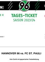 Hannover 96 vs St Pauli Tickets (N8) 2 Stück Niedersachsen - Neustadt am Rübenberge Vorschau