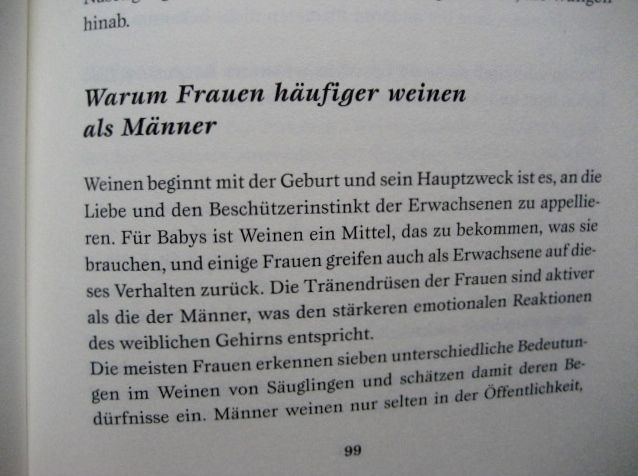 Warum Männer lügen und Frauen dauernd Schuhe kaufen in Germersheim