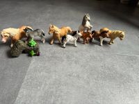 Schleich Ponys 8 St und Futter Nordrhein-Westfalen - Herne Vorschau