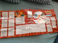 pokemon Overflow Theme Deck 2009 Platinum nur Spielmatte play mat Baden-Württemberg - Walheim Vorschau