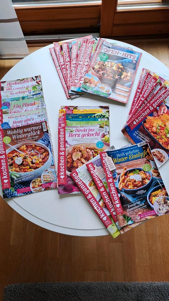 Konvolut Zeitschriften***kochen & genießen***2018 - 2022** in Ratzeburg