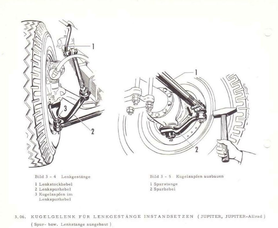 Werkstatthandbuch Reparatur KHD Jupiter 6x6 Lkw 7t Bundeswehr BRD in Wildau