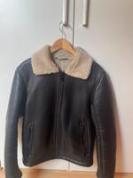 Lederjacke mit Fellkragen Baden-Württemberg - Nürtingen Vorschau