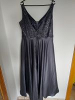 Vera Mont Cocktailkleid Satin Größe 44 Anthrazit Nordrhein-Westfalen - Alsdorf Vorschau