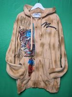 NEU - SIZE XL - MISKEEN ZIP HOODY AIRBRUSH UNIKAT HIP HOP Hessen - Hanau Vorschau