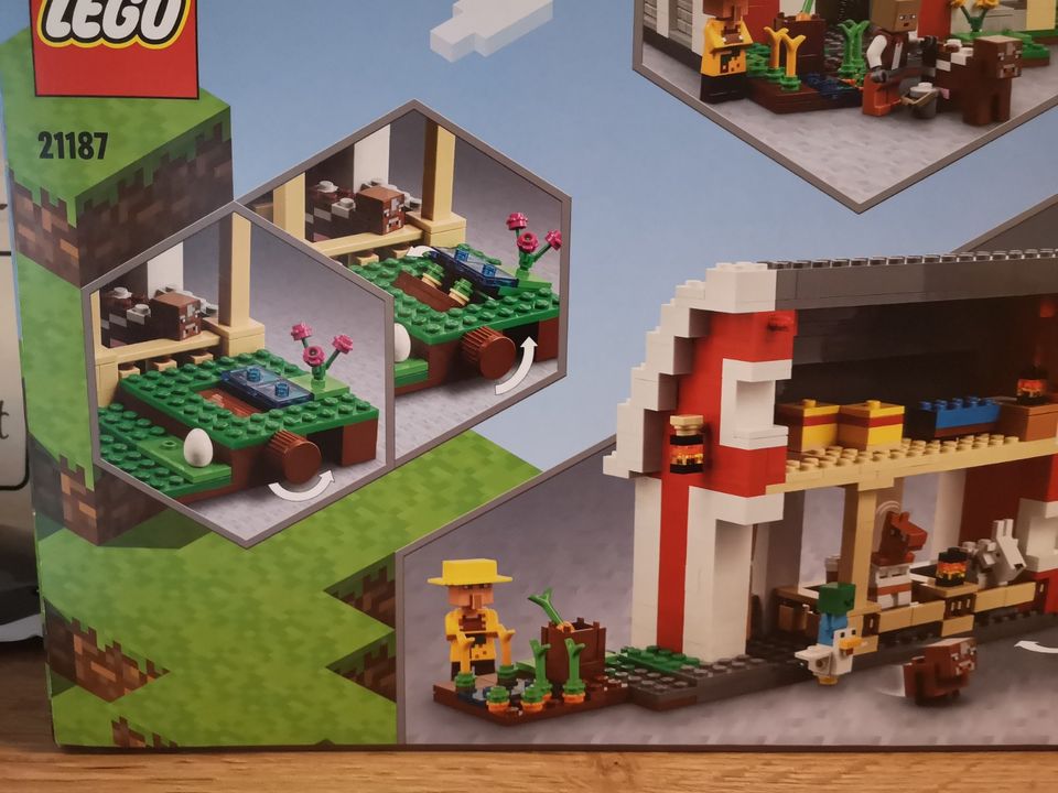 Lego Minecraft 21187 - Die rote Scheune - Neu & OVP in Hutthurm