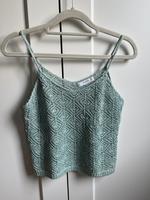 Mango Häkeltop Top xs türkis mint silber Hannover - Linden-Limmer Vorschau