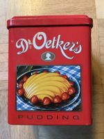 Blechdose Dr. Oetker Pudding rot Baden-Württemberg - Freiburg im Breisgau Vorschau