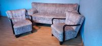 Retro Sofa mit 2 Sesseln Hessen - Naumburg  Vorschau