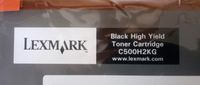 Lexmark Toner black / schwarz C500H2KG Bayern - Wipfeld Vorschau