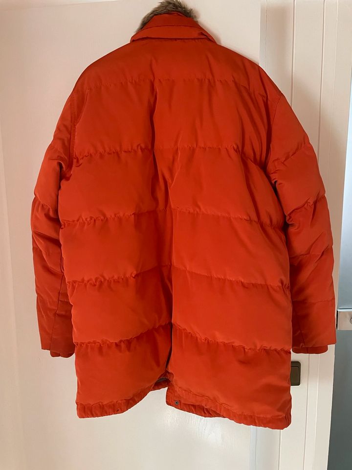 Winterjacke Herren Tommy hilfiger orange XXXL in München