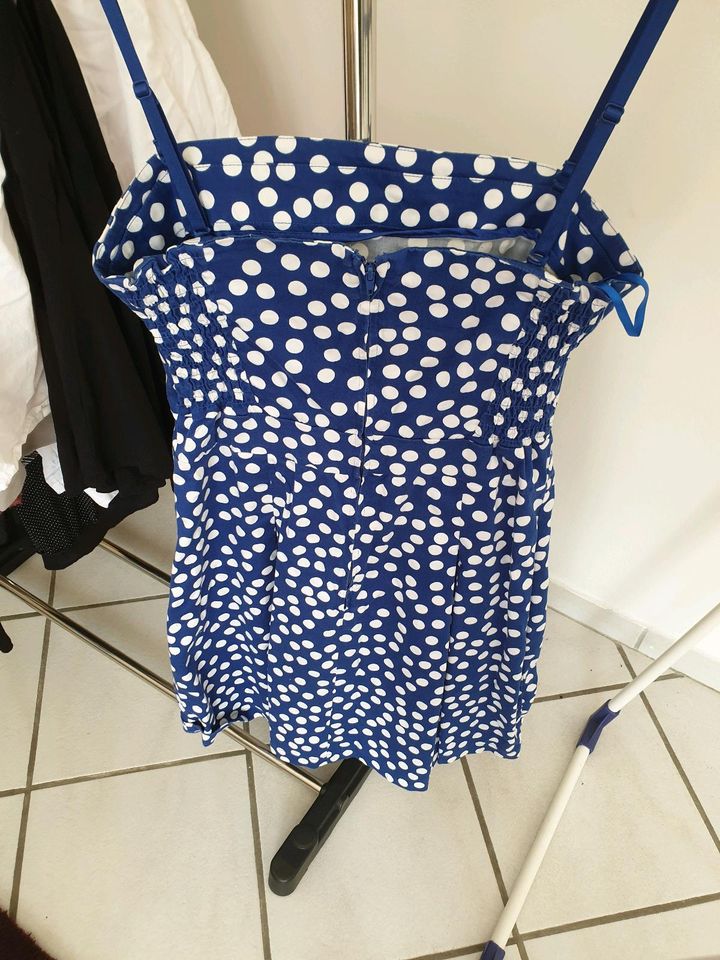Kleid Gr. 40 Orsay Blau weiß in Versmold
