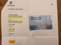 €200 Color-Line-Gutschein Nordrhein-Westfalen - Bad Salzuflen Vorschau