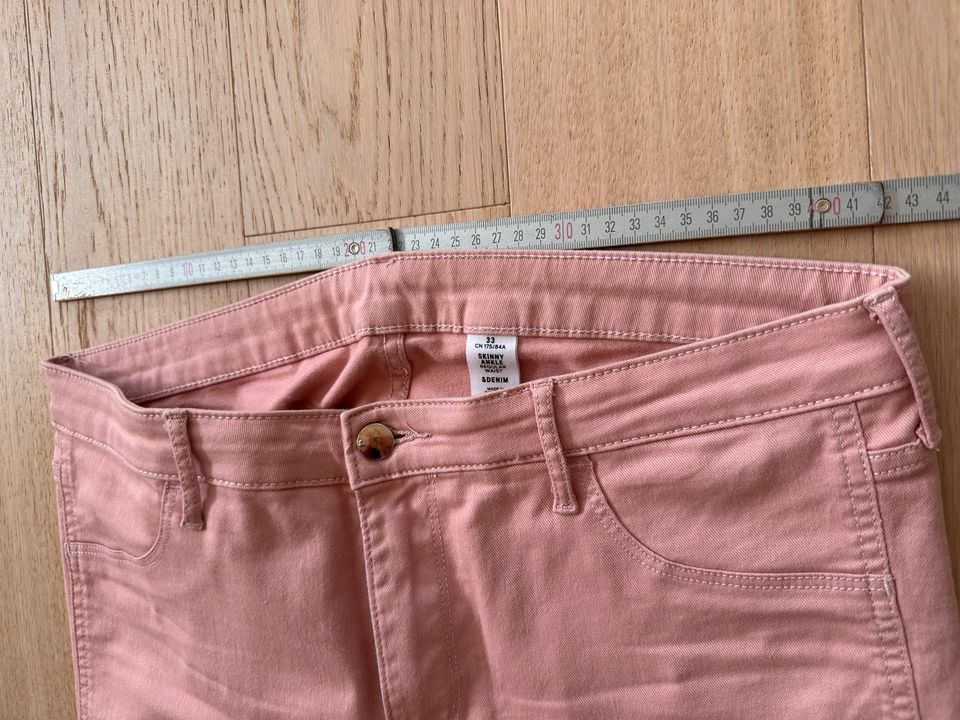 Jeans Damen rosa 42 in Bad Homburg