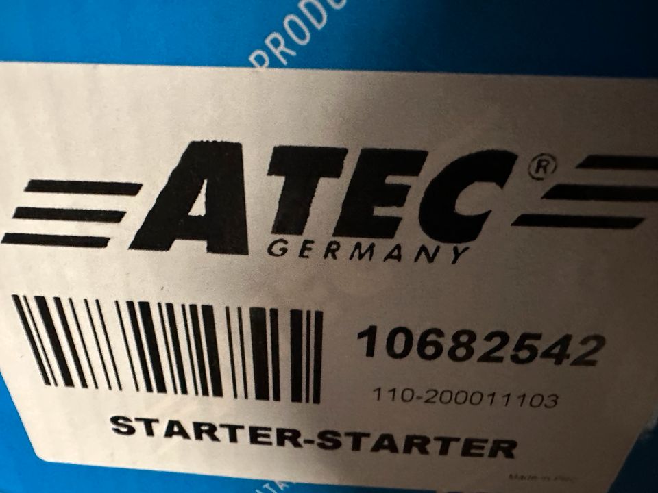 ATEC Germany Anlasser 12V 2,2 kW Starter