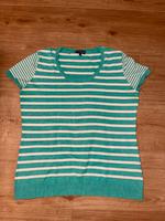 Strick Shirt, gestreift, mint/weiss, Gr. XL, biaggini Niedersachsen - Varel Vorschau