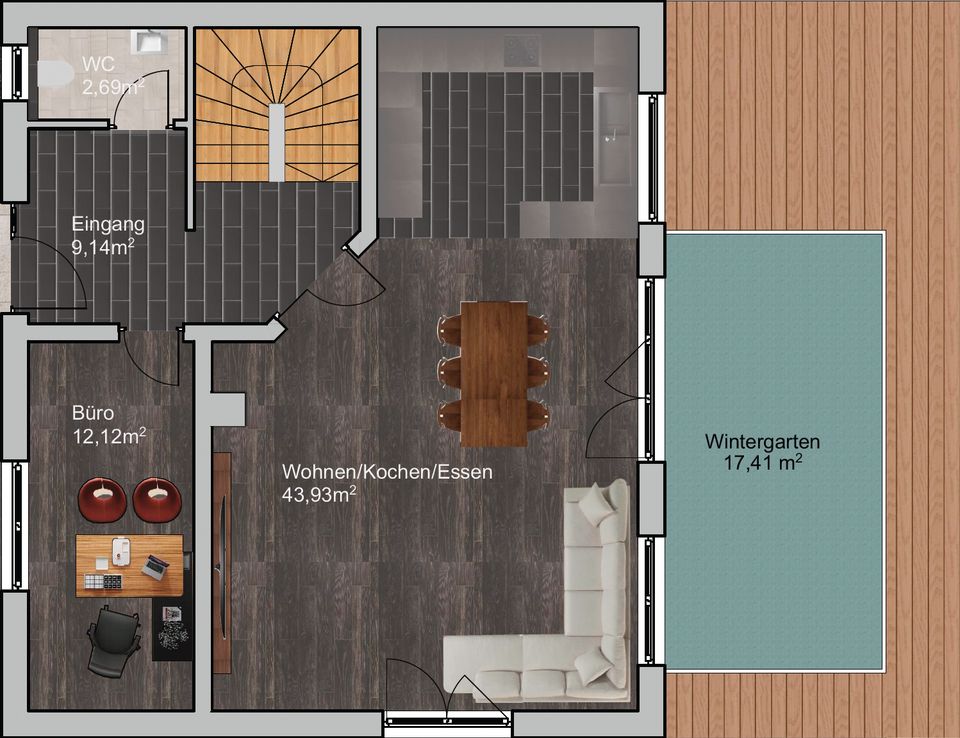 Mit viel Platz in der Stadt leben: Neuwertiges EFH mit Wintergarten | Doppelgarage | provisionsfrei in Regensburg