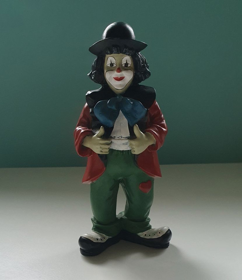 Gilde Clown ca. 15 cm in Welterod