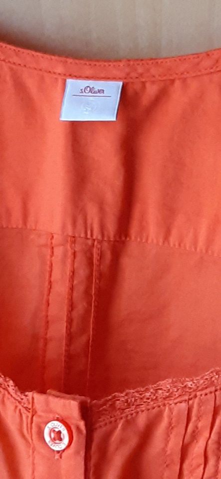 Bluse S.Oliver Gr. 38 orange in Hemau